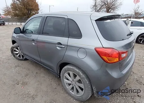 2015 Mitsubishi Outlander Sport Es из США, поврежденный, VIN 4A4AP3AUXFE026774